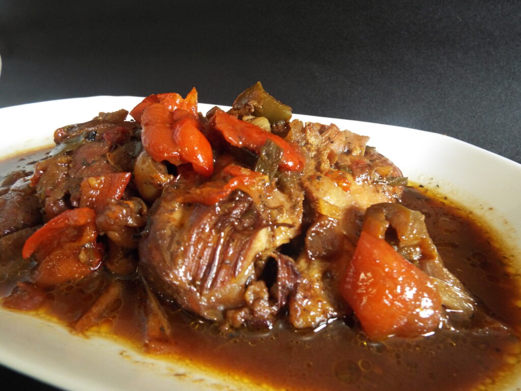 brown stew chicken